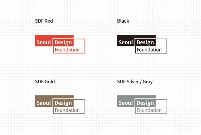 Seoul Design 서울디자인재단 국문 로고마크 - Minimum Size 30mm